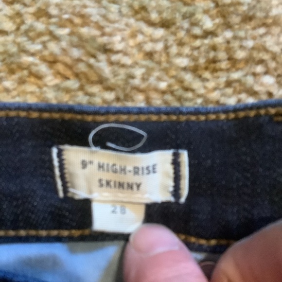Madewell 9” Inch High Rise Skinny Women’s Size 28 - Picture 6 of 11